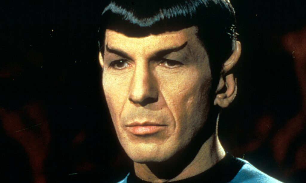 An image of Mr. Spock from Star Trek The Original Series, portrayed by Leonard Nimoy.